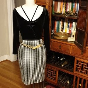 Tory Burch herringbone wool skirt - Size 2